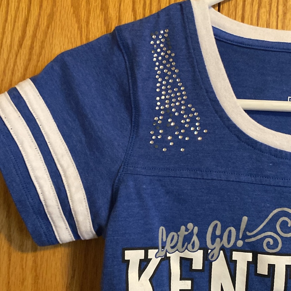 University of Kentucky Wildcats Football T-Shirt 10/12 Large - Picture 5 of 9
